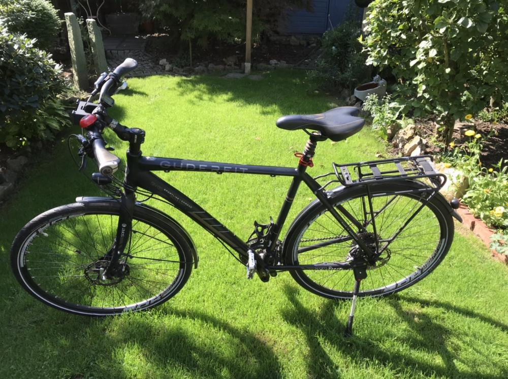 Fahrrad verkaufen GUDEREIT Herren TrekkingradSX-95 Sportline 30 G Rahmenhöhe 57 in matt  schwarz Ankauf